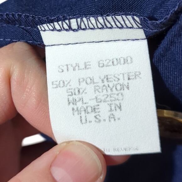 NWT Russ Dark Blue Blazer Size 18 Spring ‘92 Collection 0165 - Picture 11 of 13